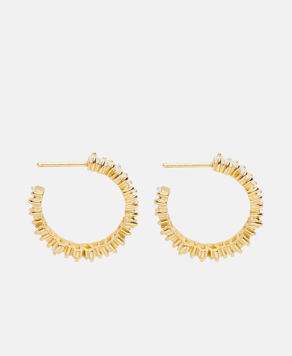 Lawrence Grey Jewelry Obručové náušnice Zlatá 2