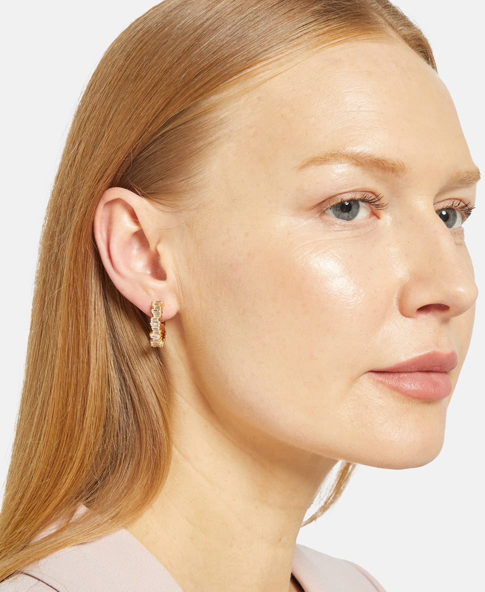 Lawrence Grey Jewelry Obručové náušnice Zlatá 3