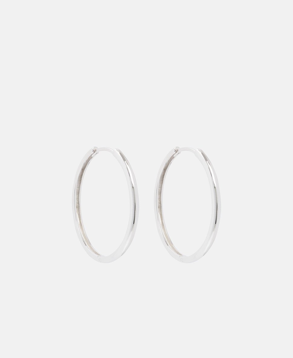 Lawrence Grey Jewelry Obručové náušnice Stříbrná 1
