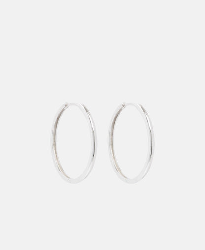 Lawrence Grey Jewelry Obručové náušnice Stříbrná 1