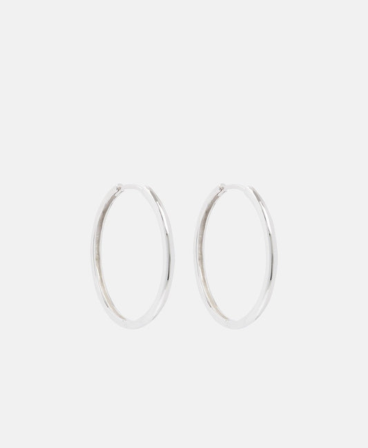Lawrence Grey Jewelry Obručové náušnice Stříbrná 1