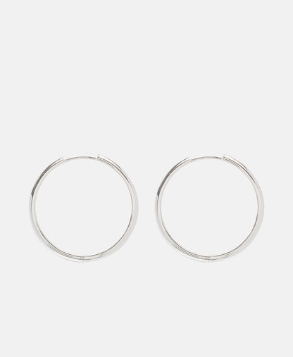 Lawrence Grey Jewelry Obručové náušnice Stříbrná 2