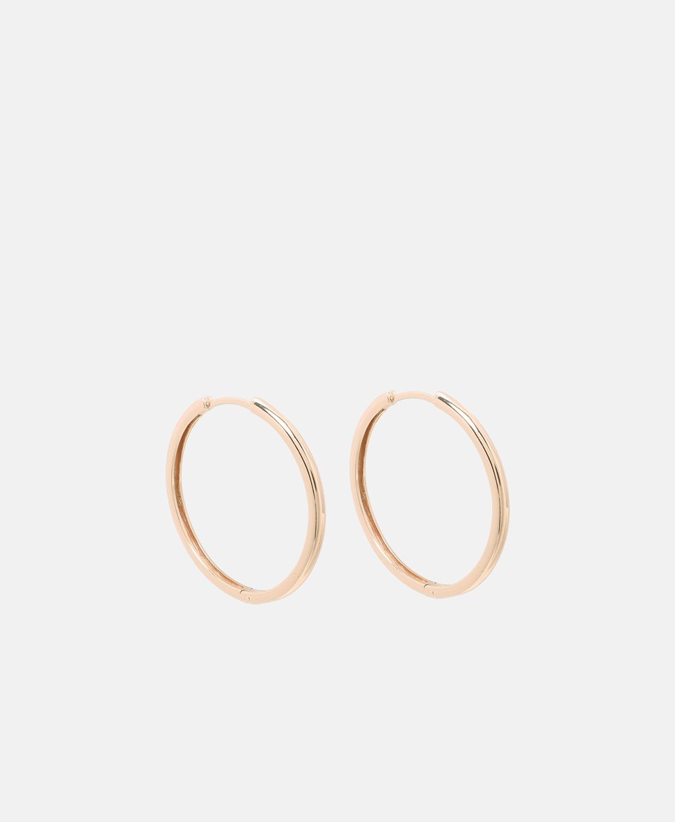 Lawrence Grey Jewelry Obručové náušnice Růžově zlatá 1