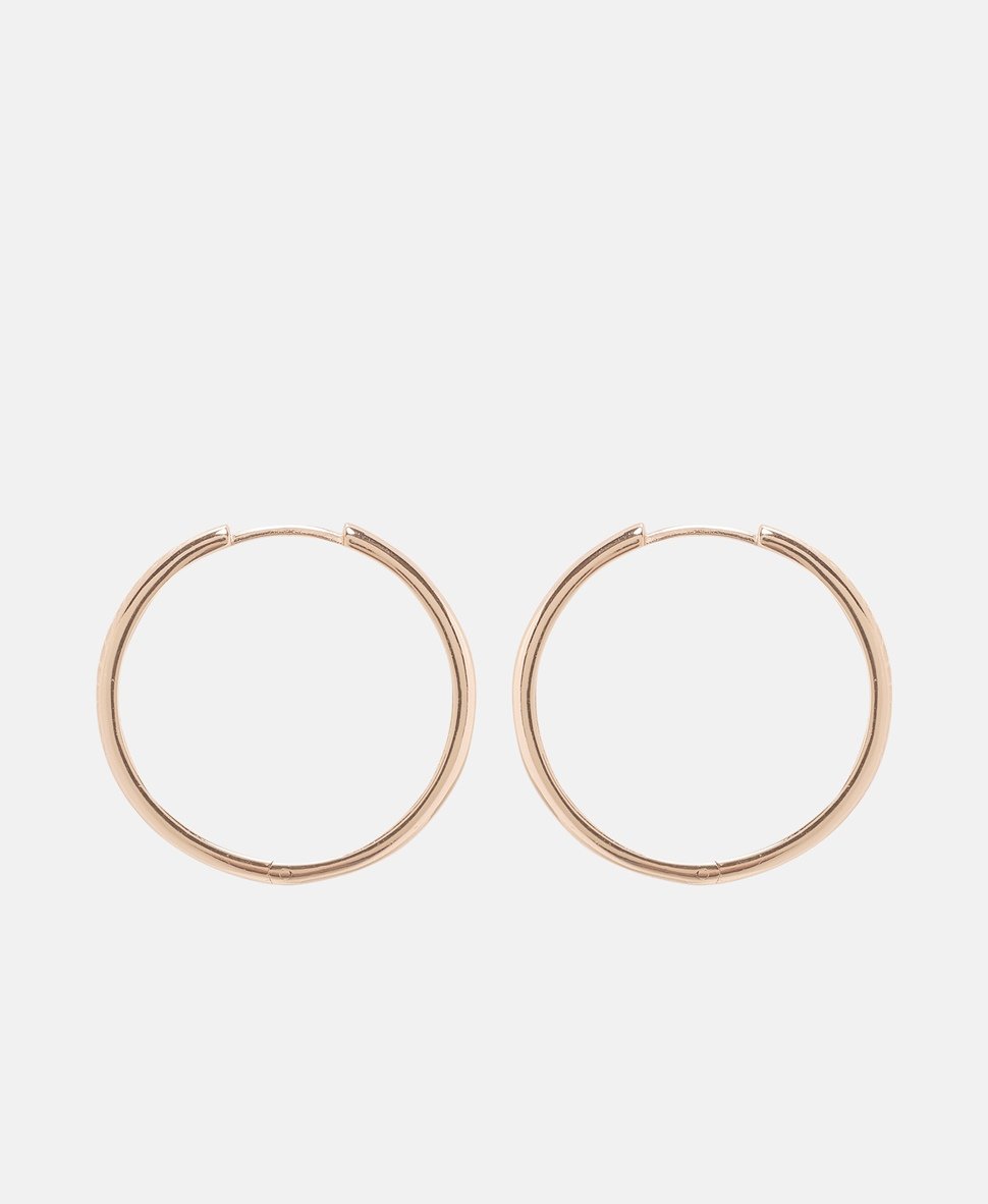 Lawrence Grey Jewelry Obručové náušnice Růžově zlatá 2