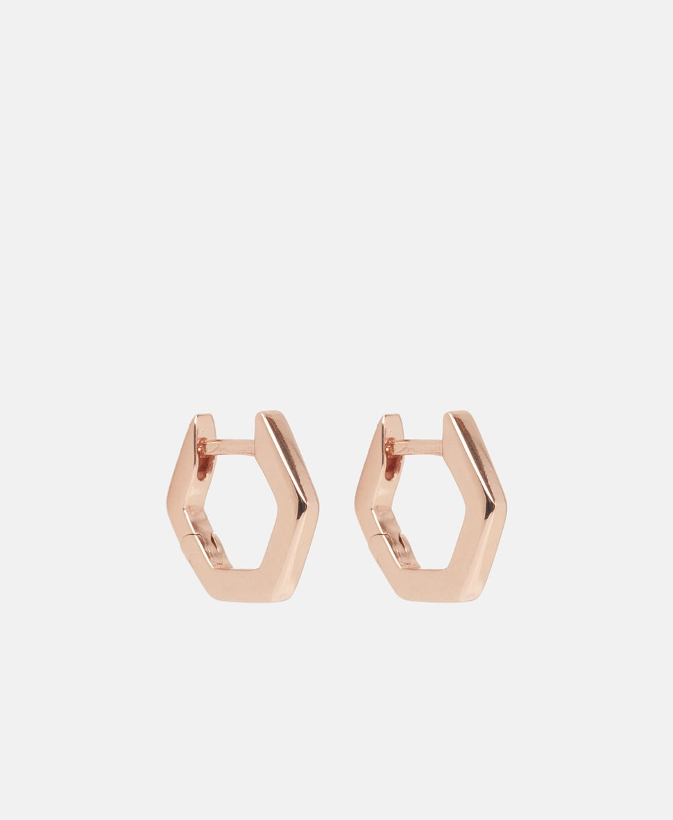 Lawrence Grey Jewelry Obručové náušnice Růžově zlatá 1