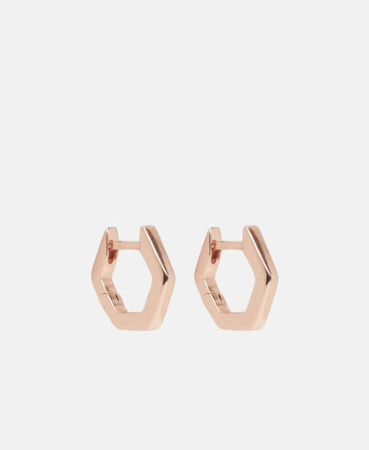 Lawrence Grey Jewelry Obručové náušnice Růžově zlatá 1