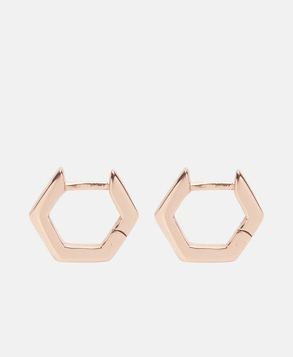 Lawrence Grey Jewelry Obručové náušnice Růžově zlatá 2