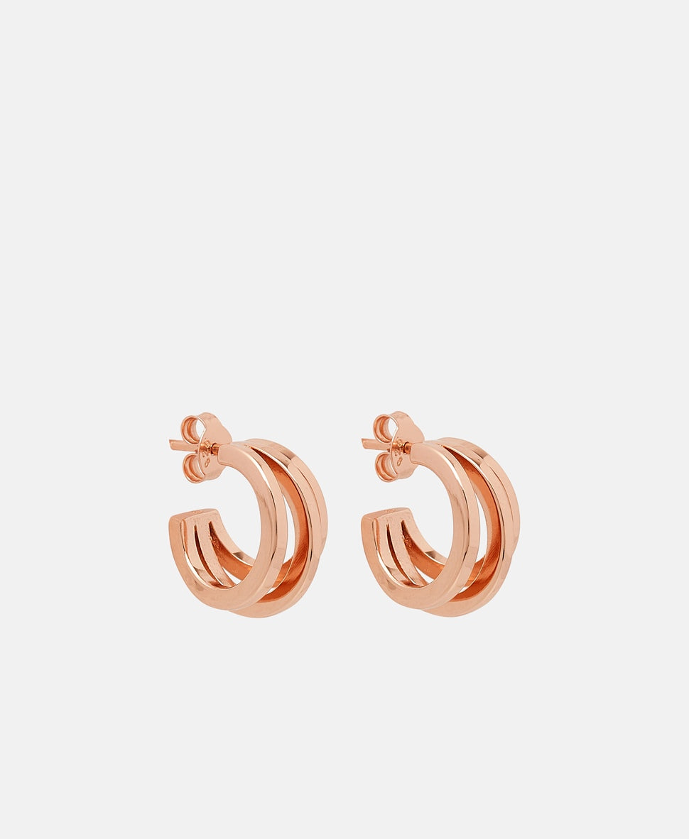 Lawrence Grey Jewelry Obručové náušnice Růžově zlatá 1