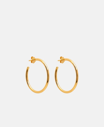 Lawrence Grey Jewelry Obručové náušnice Zlatá 1