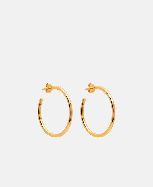 Lawrence Grey Jewelry Obručové náušnice Zlatá 1