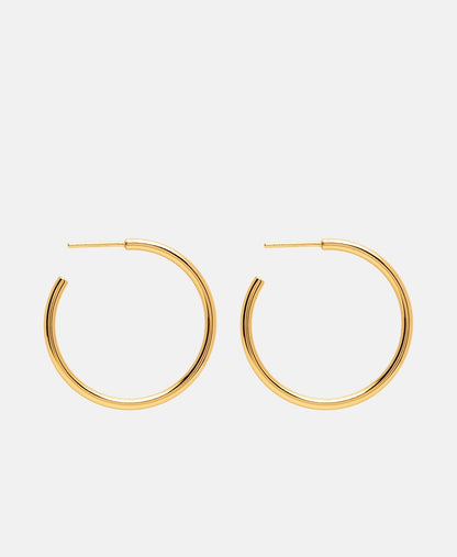 Lawrence Grey Jewelry Obručové náušnice Zlatá 2