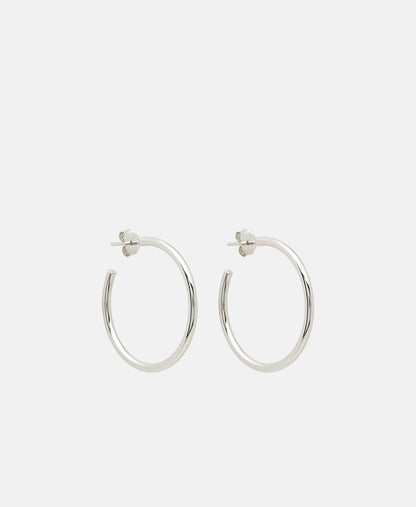 Lawrence Grey Jewelry Obručové náušnice Stříbrná 1