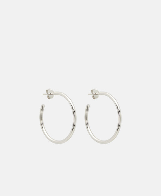 Lawrence Grey Jewelry Obručové náušnice Stříbrná 1