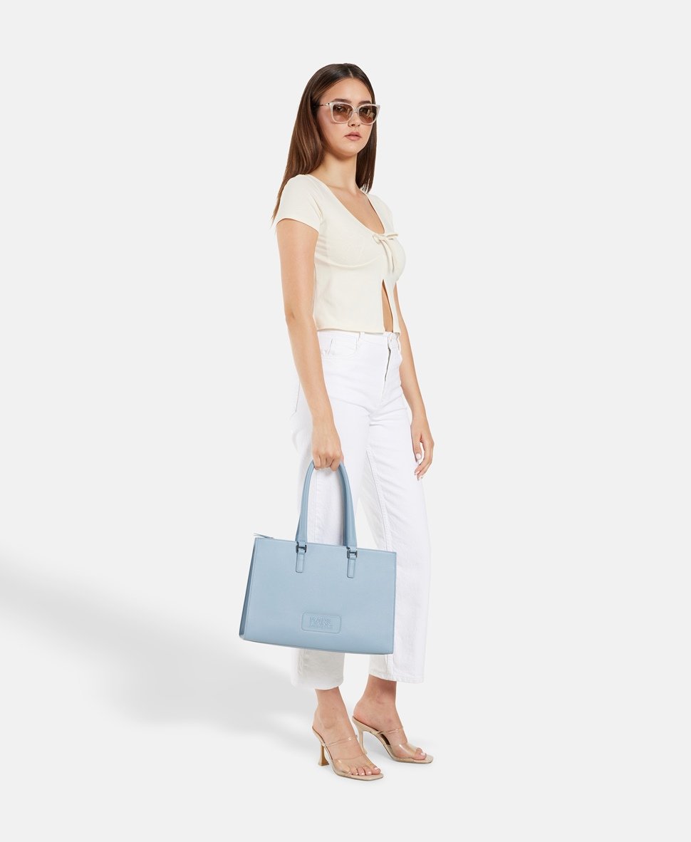 Karl Lagerfeld kabelka shopper Modrá 5
