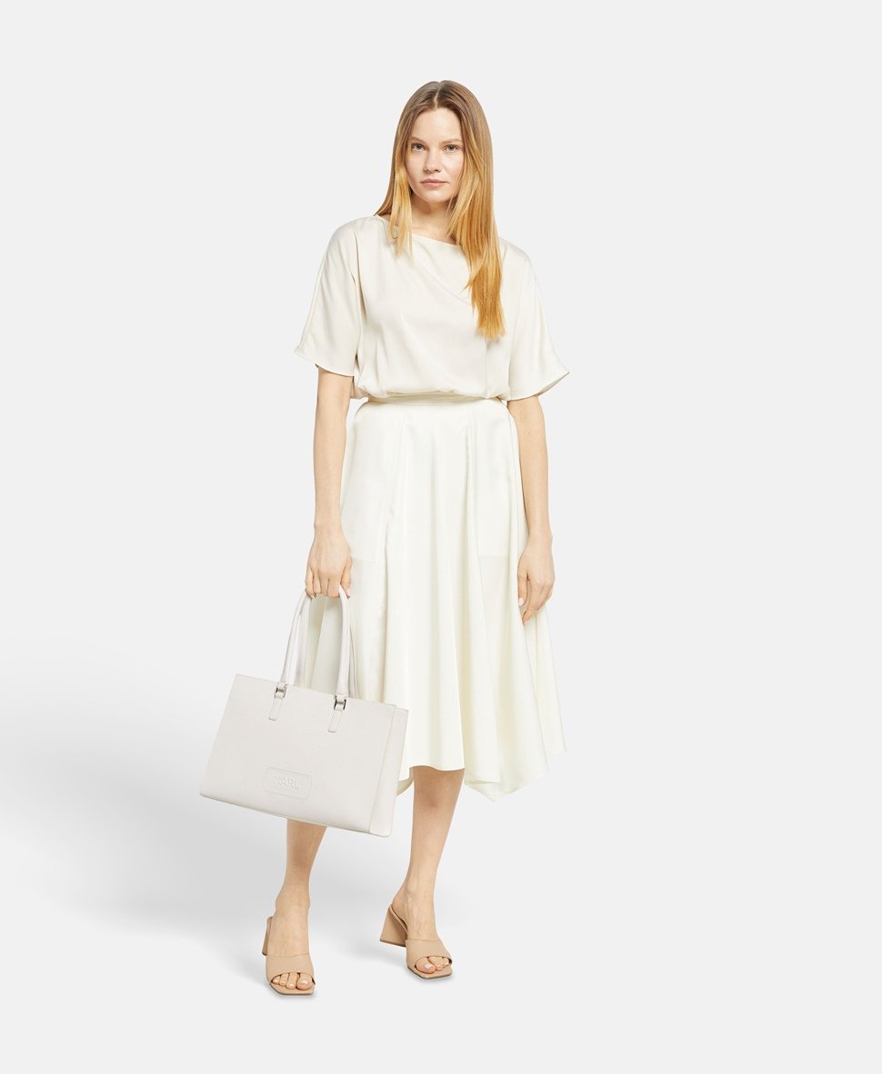 Karl Lagerfeld kabelka shopper Bílá 5