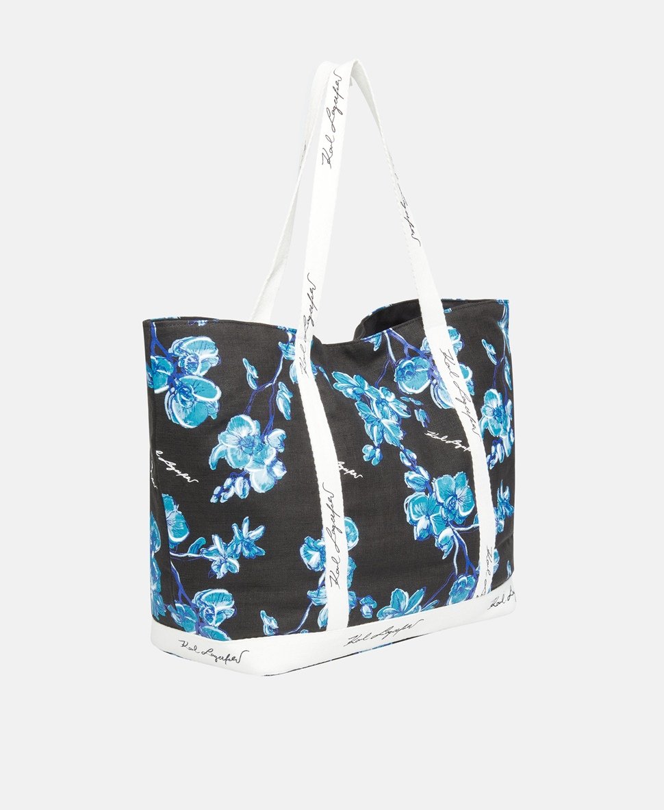 Karl Lagerfeld kabelka shopper Modrá 1