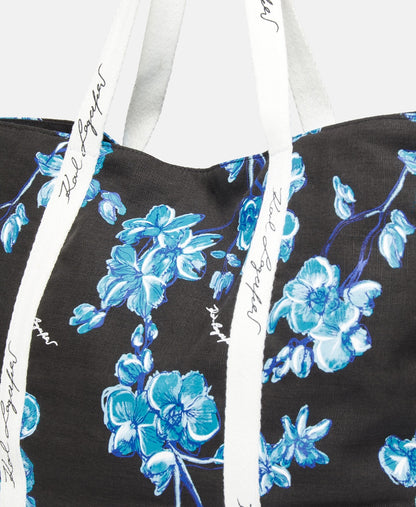 Karl Lagerfeld kabelka shopper Modrá 2
