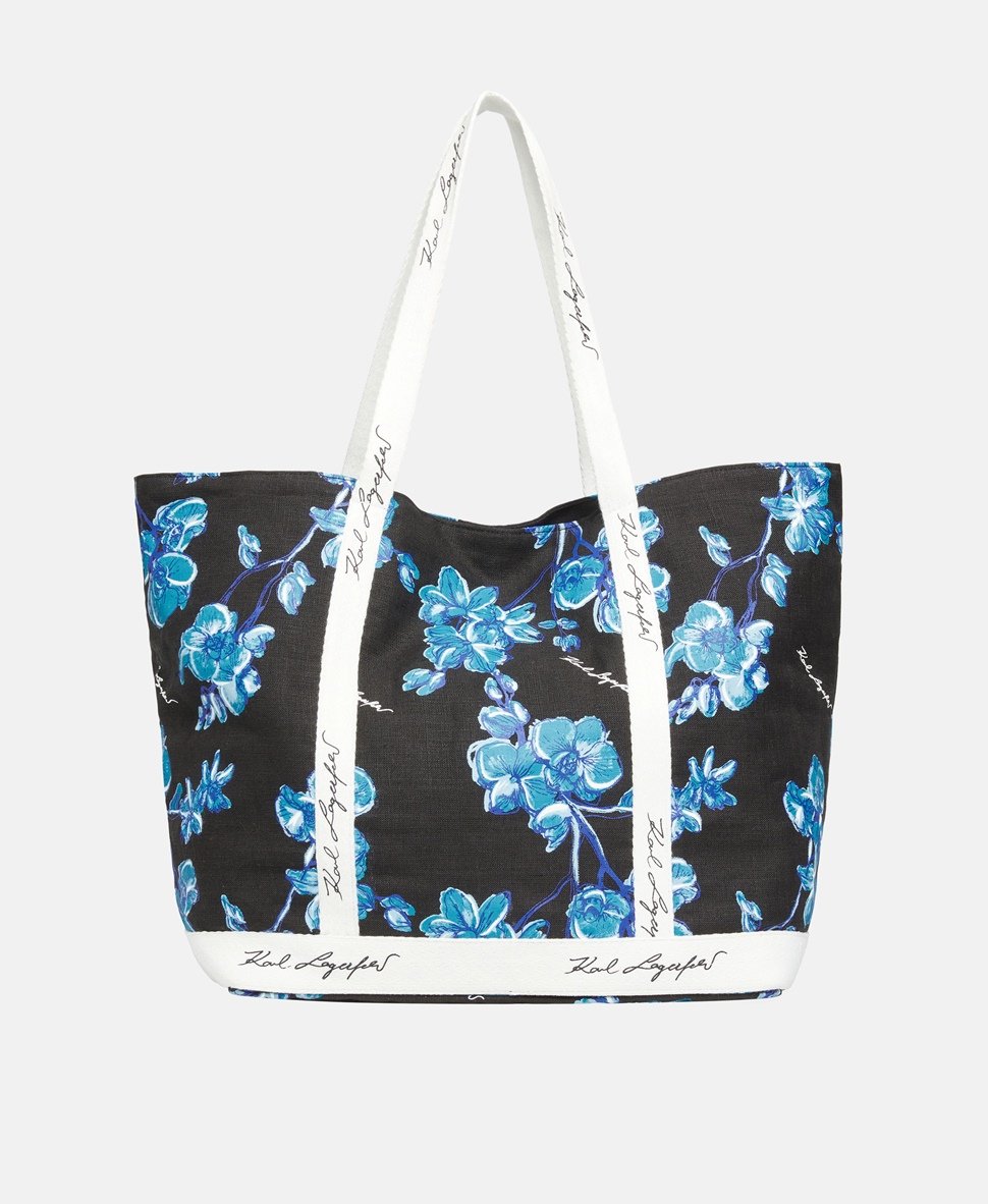 Karl Lagerfeld kabelka shopper Modrá 4