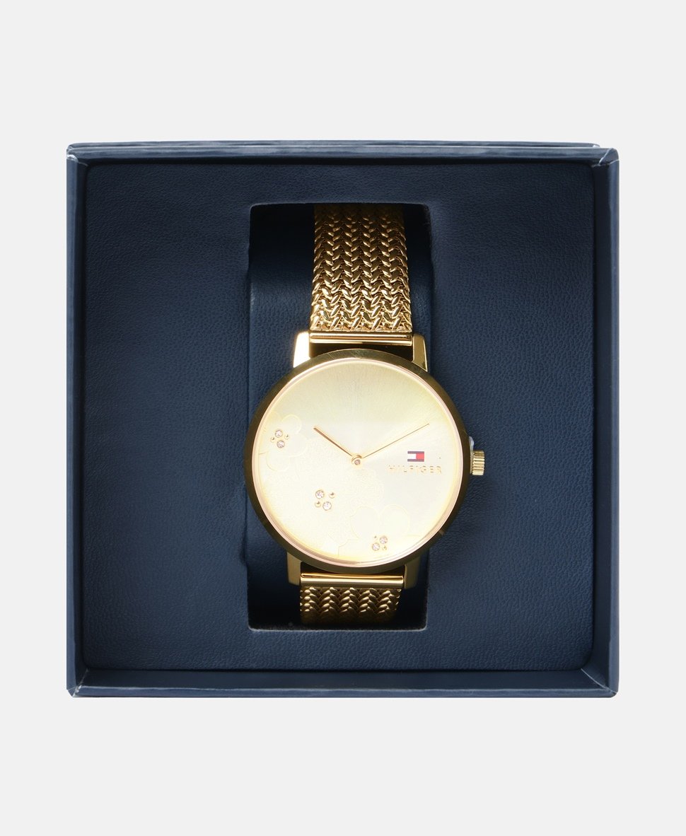 Tommy Hilfiger hodinky Zlatá 4