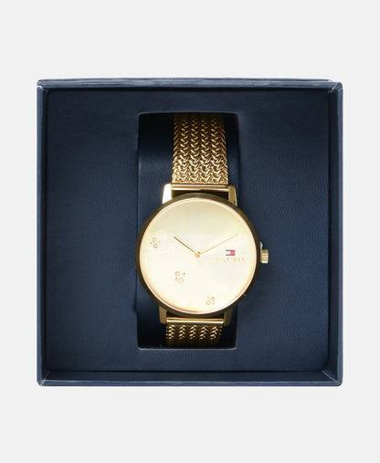 Tommy Hilfiger hodinky Zlatá 4