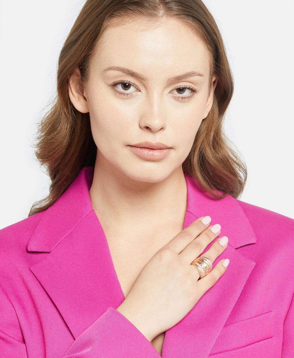 Rivka Friedman prsten Růžově zlatá 3