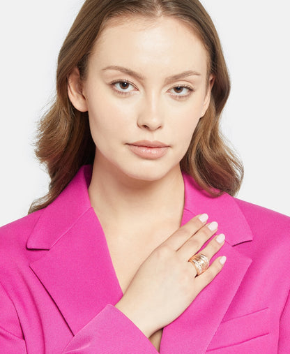 Rivka Friedman prsten Růžově zlatá 3