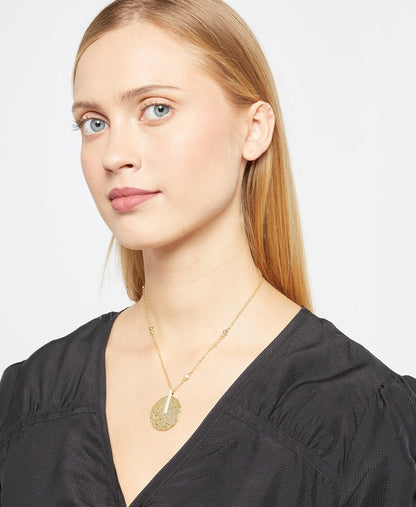 Rivka Friedman řetízek s přívěskem Zlatá 3