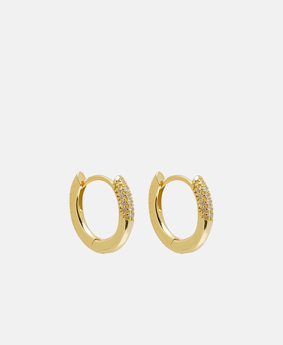 Lawrence Grey Jewelry Obručové náušnice Zlatá 1