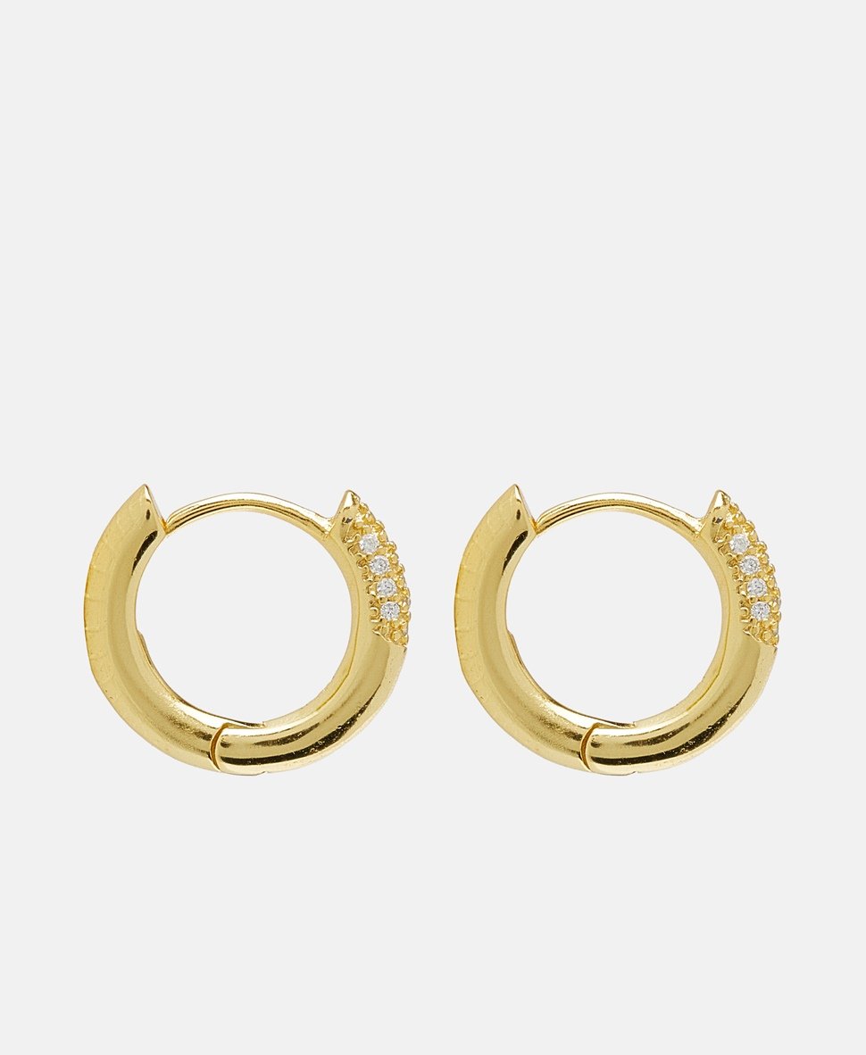 Lawrence Grey Jewelry Obručové náušnice Zlatá 2