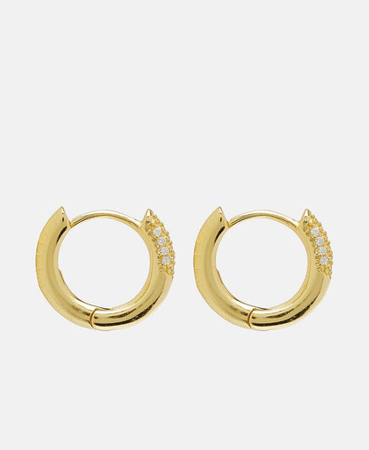 Lawrence Grey Jewelry Obručové náušnice Zlatá 2