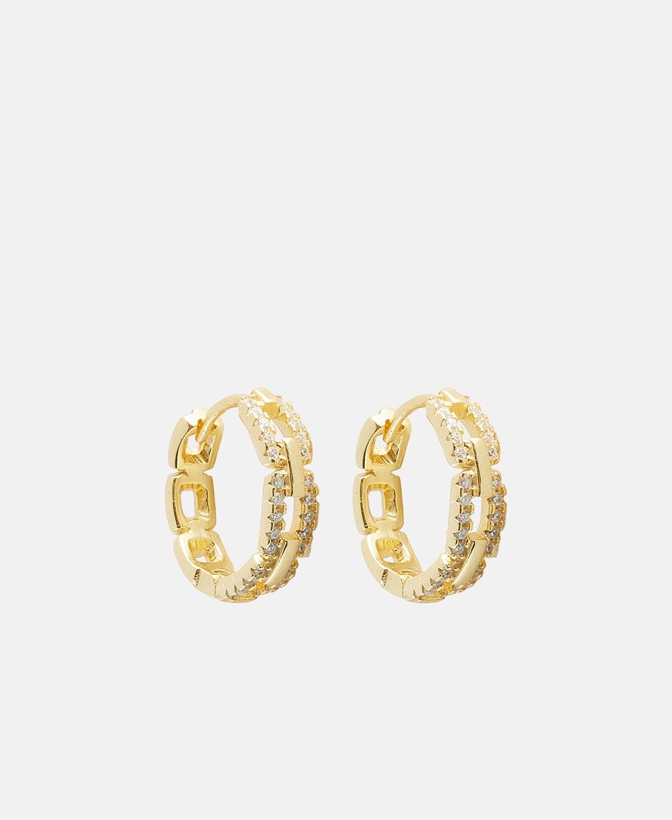 Lawrence Grey Jewelry Obručové náušnice Zlatá 1