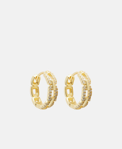 Lawrence Grey Jewelry Obručové náušnice Zlatá 1