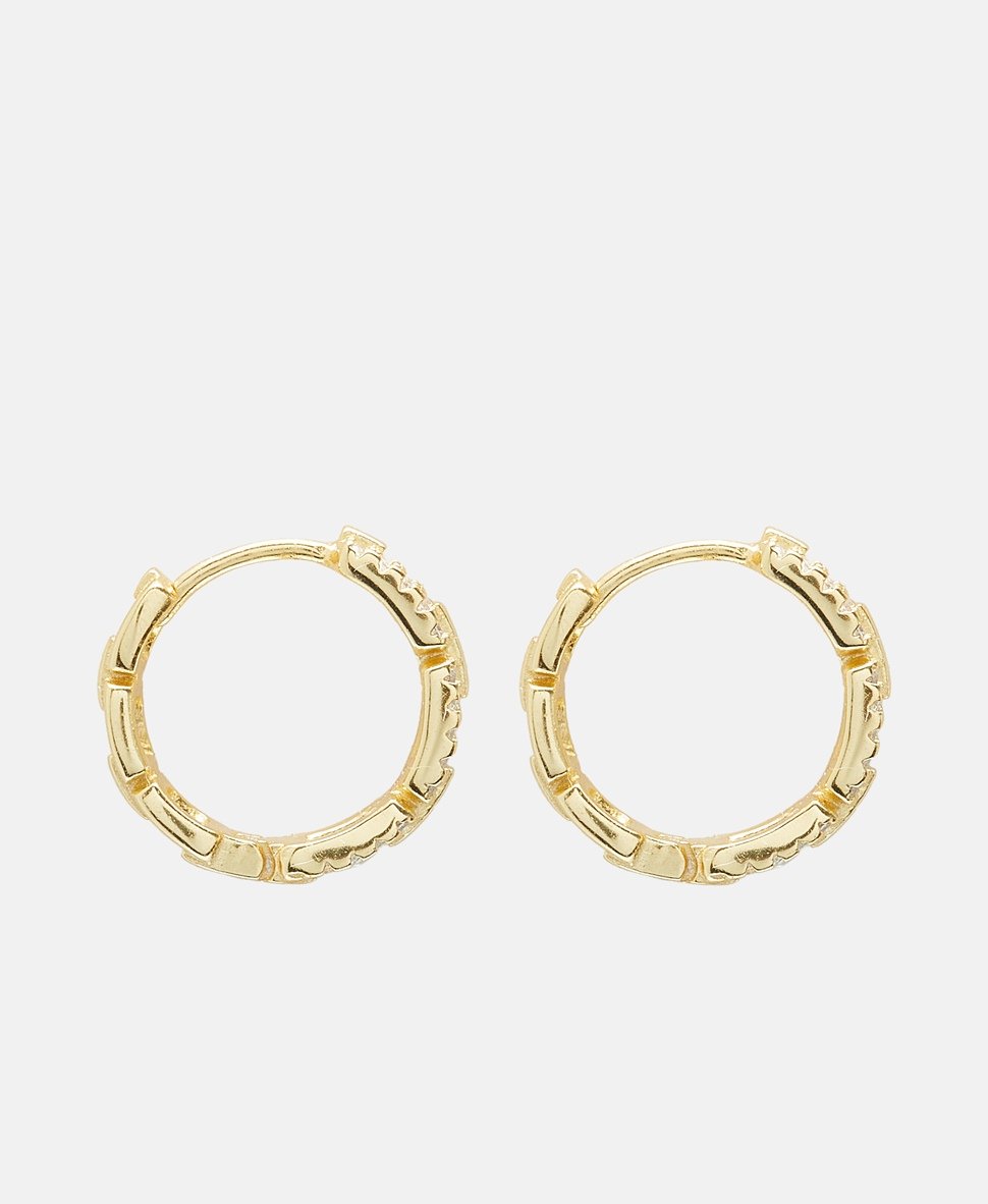 Lawrence Grey Jewelry Obručové náušnice Zlatá 2