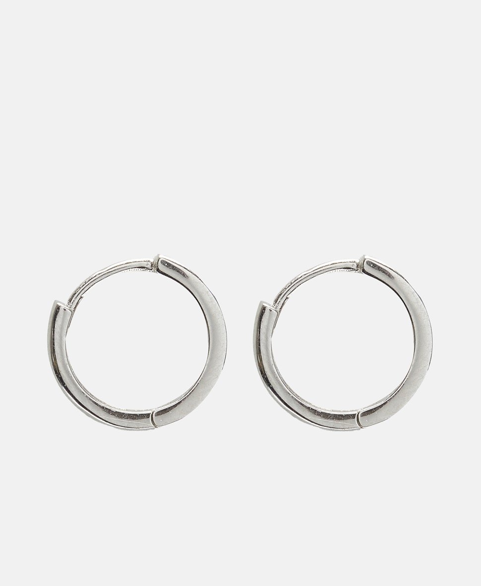 Lawrence Grey Jewelry Obručové náušnice Stříbrná 2