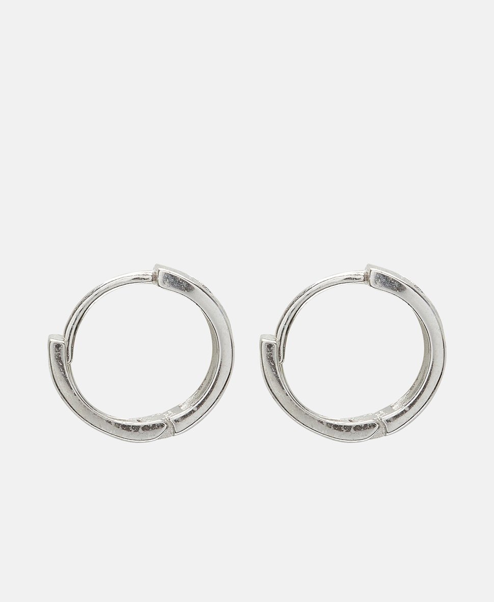 Lawrence Grey Jewelry Obručové náušnice Stříbrná 2