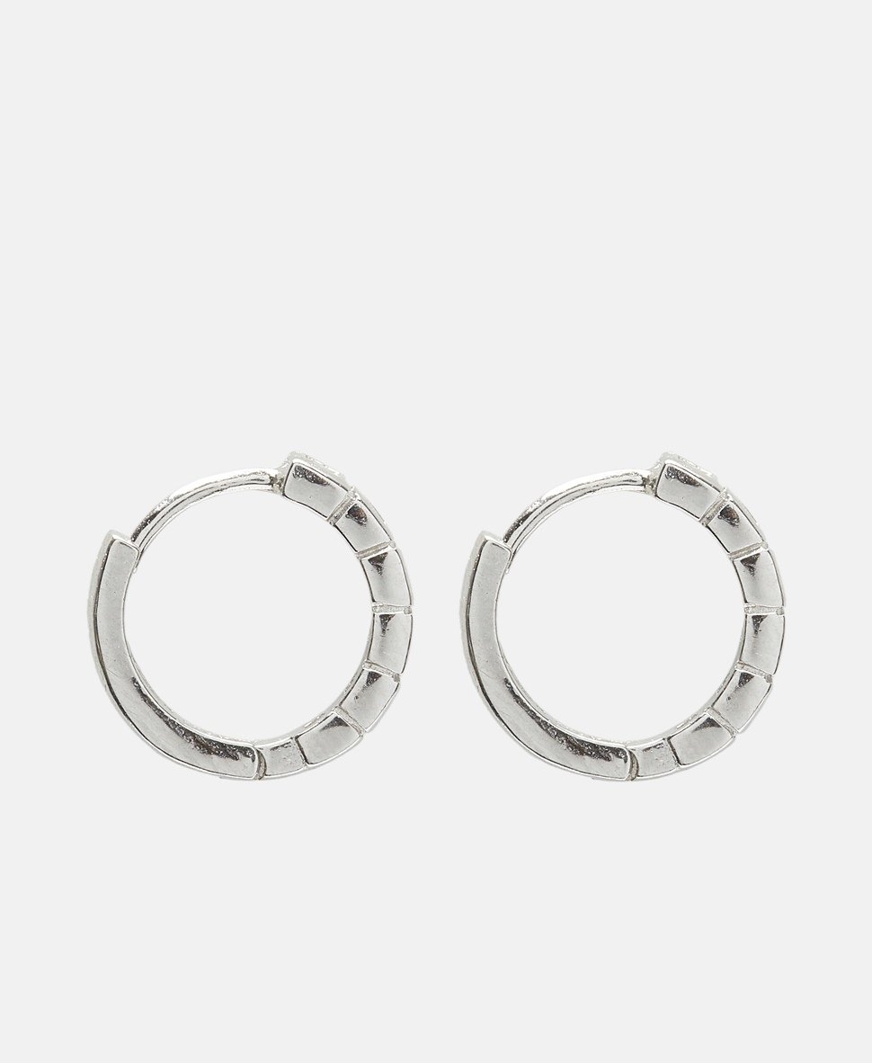 Lawrence Grey Jewelry Obručové náušnice Stříbrná 2