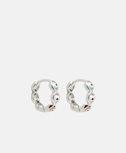 Lawrence Grey Jewelry Obručové náušnice Stříbrná 1