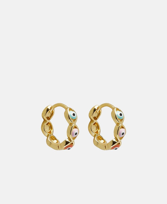 Lawrence Grey Jewelry Obručové náušnice Zlatá 1