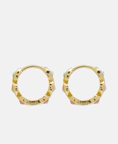Lawrence Grey Jewelry Obručové náušnice Zlatá 2