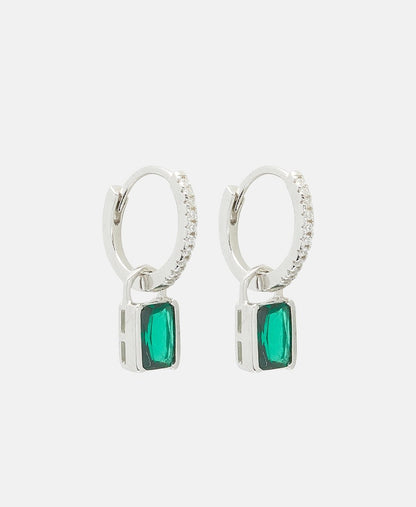 Lawrence Grey Jewelry Obručové náušnice Stříbrná 1