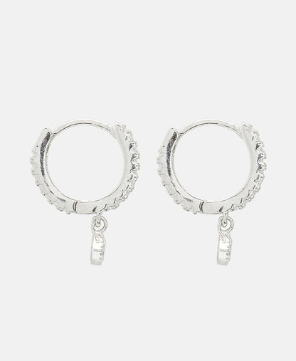 Lawrence Grey Jewelry Obručové náušnice Stříbrná 2
