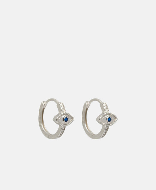 Lawrence Grey Jewelry Obručové náušnice Stříbrná 1