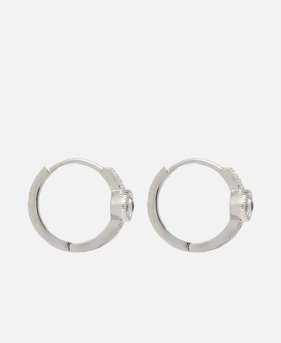 Lawrence Grey Jewelry Obručové náušnice Stříbrná 2