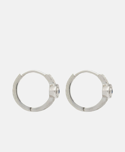 Lawrence Grey Jewelry Obručové náušnice Stříbrná 2
