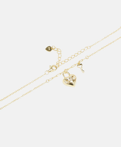 Lawrence Grey Jewelry řetízek s přívěskem Zlatá 2