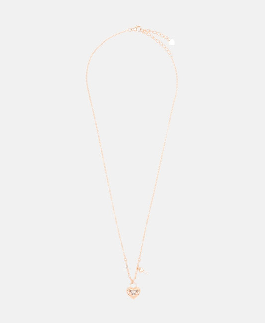 Lawrence Grey Jewelry řetízek s přívěskem Růžově zlatá 1