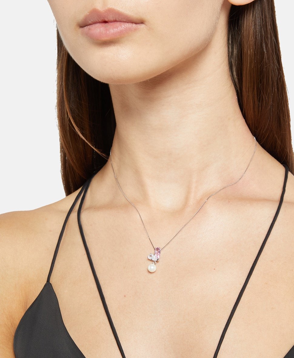 Lawrence Grey Jewelry řetízek s přívěskem Stříbrná 3