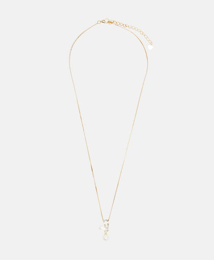Lawrence Grey Jewelry náhrdelník s perlovým přívěskem Stříbrná 1