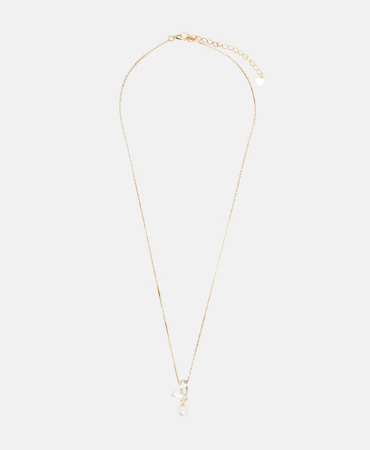 Lawrence Grey Jewelry náhrdelník s perlovým přívěskem Stříbrná 1