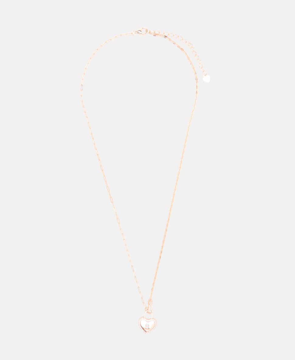 Lawrence Grey Jewelry řetízek s přívěskem Růžově zlatá 1